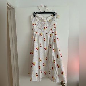 stop staring strawberry dress